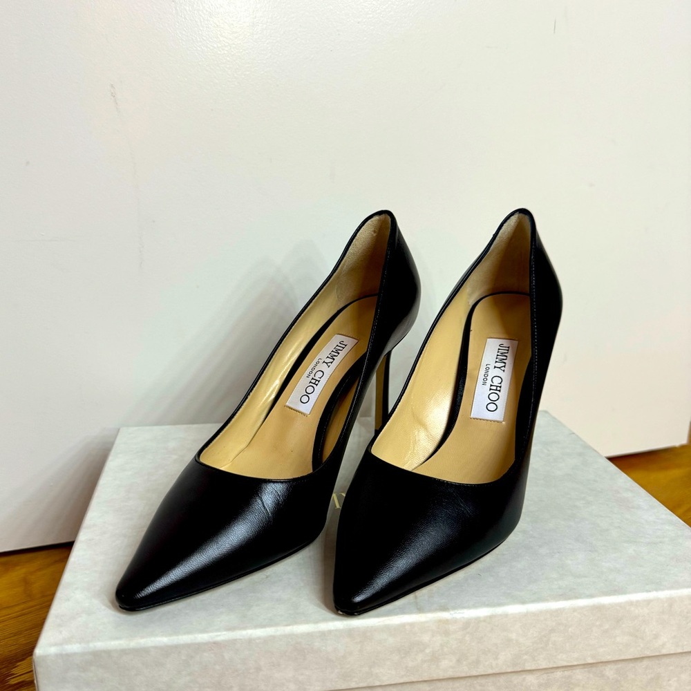 Black Jimmy Choo Romy 85